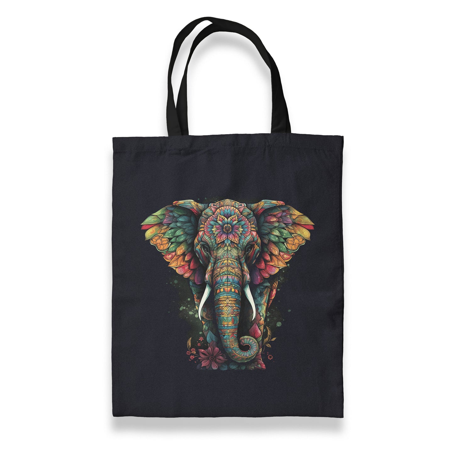 Canvas Tote Elephant