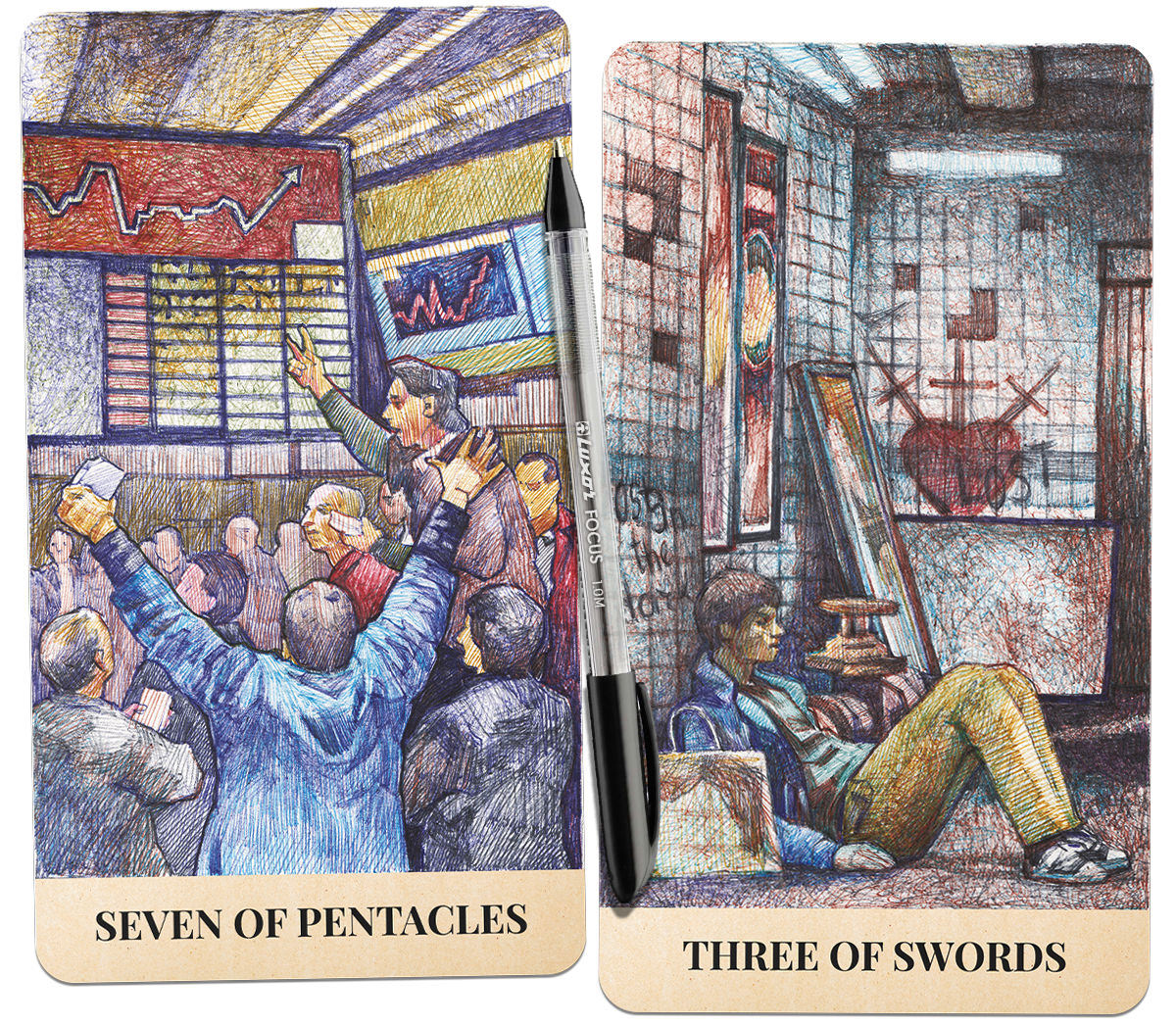City Labyrinth Tarot