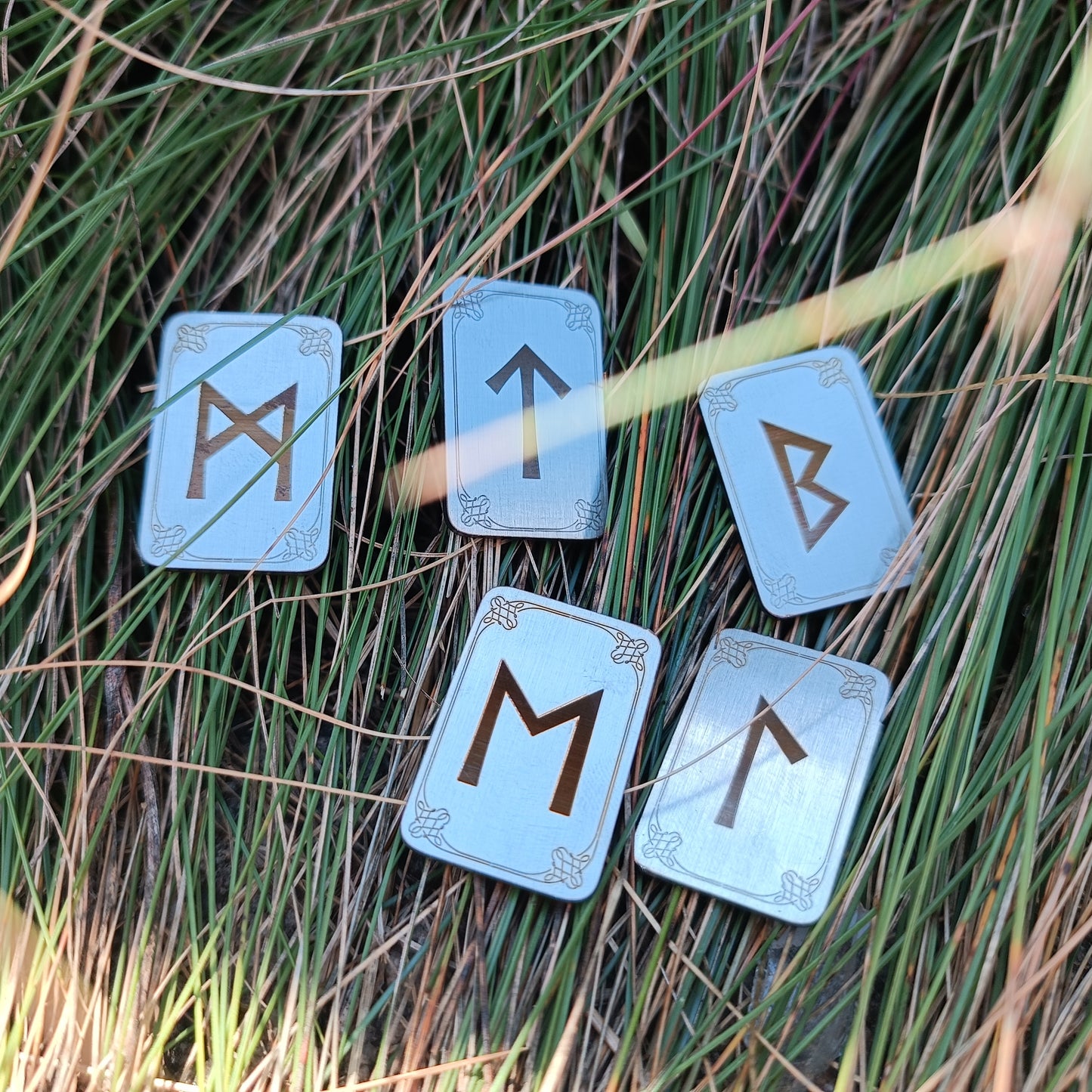 Stainless Steel Runes Set