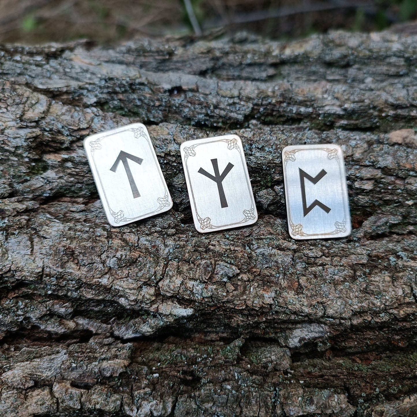 Stainless Steel Runes Set