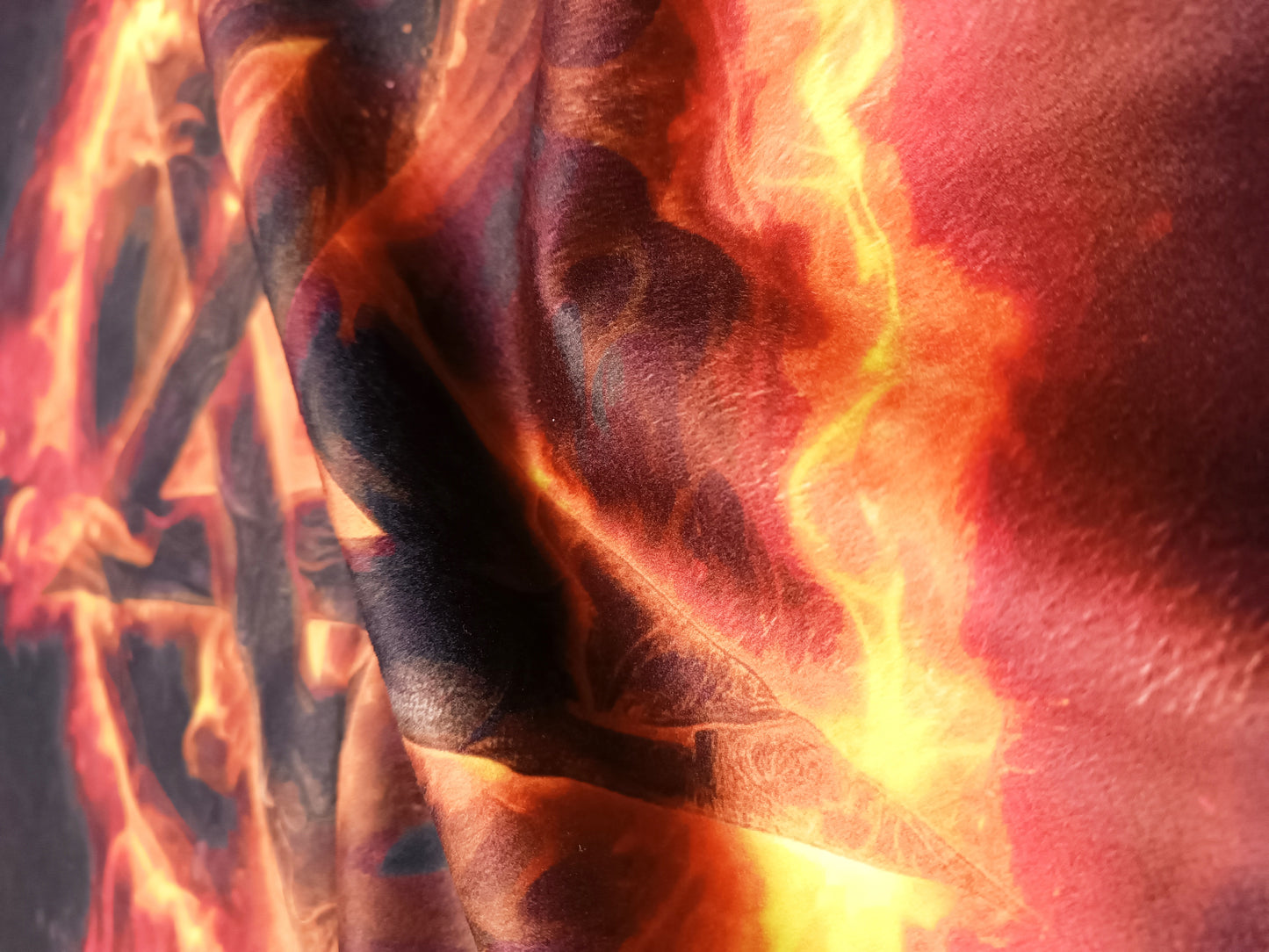 Altar Cloth Fiery Pentagram