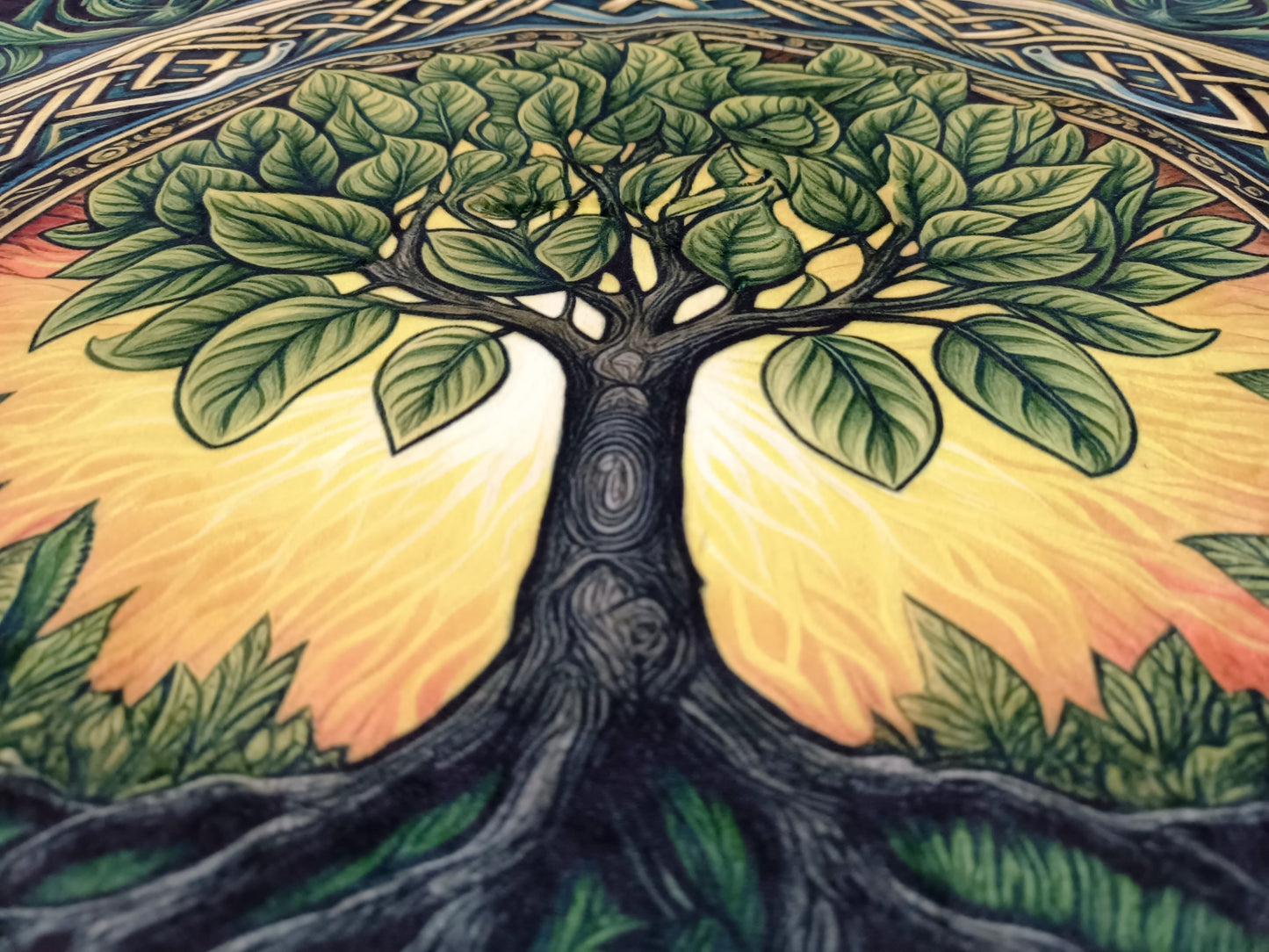 Altar Cloth Celtic Tree
