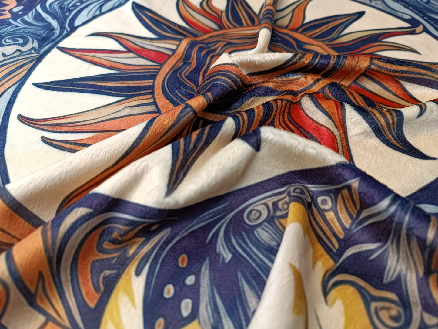 Round Altar Cloth Slavic Sun