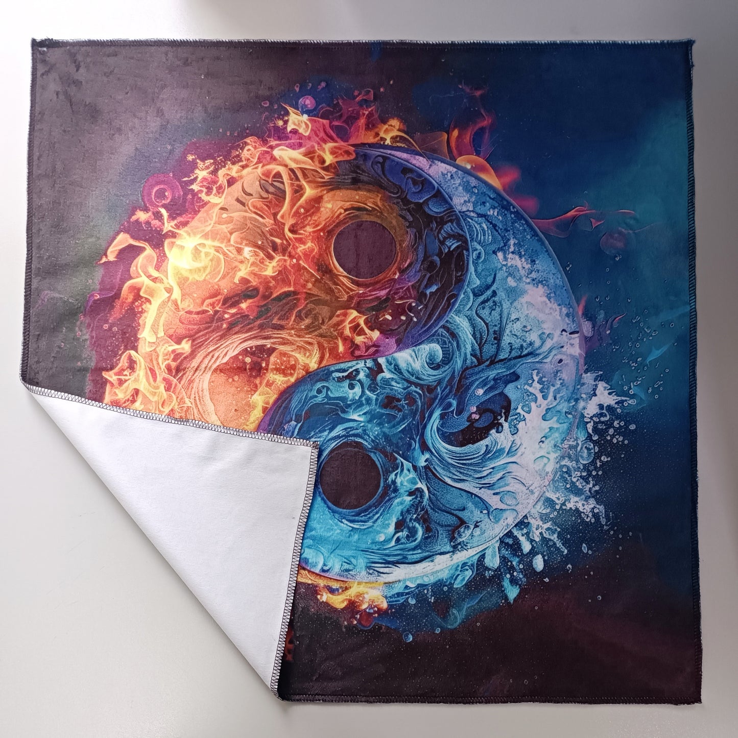 Altar Cloth Yin Yang Fire & Water