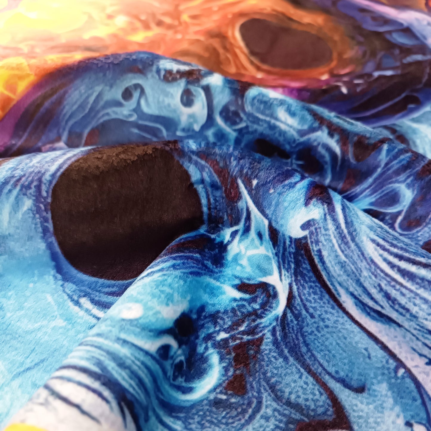 Altar Cloth Yin Yang Fire & Water
