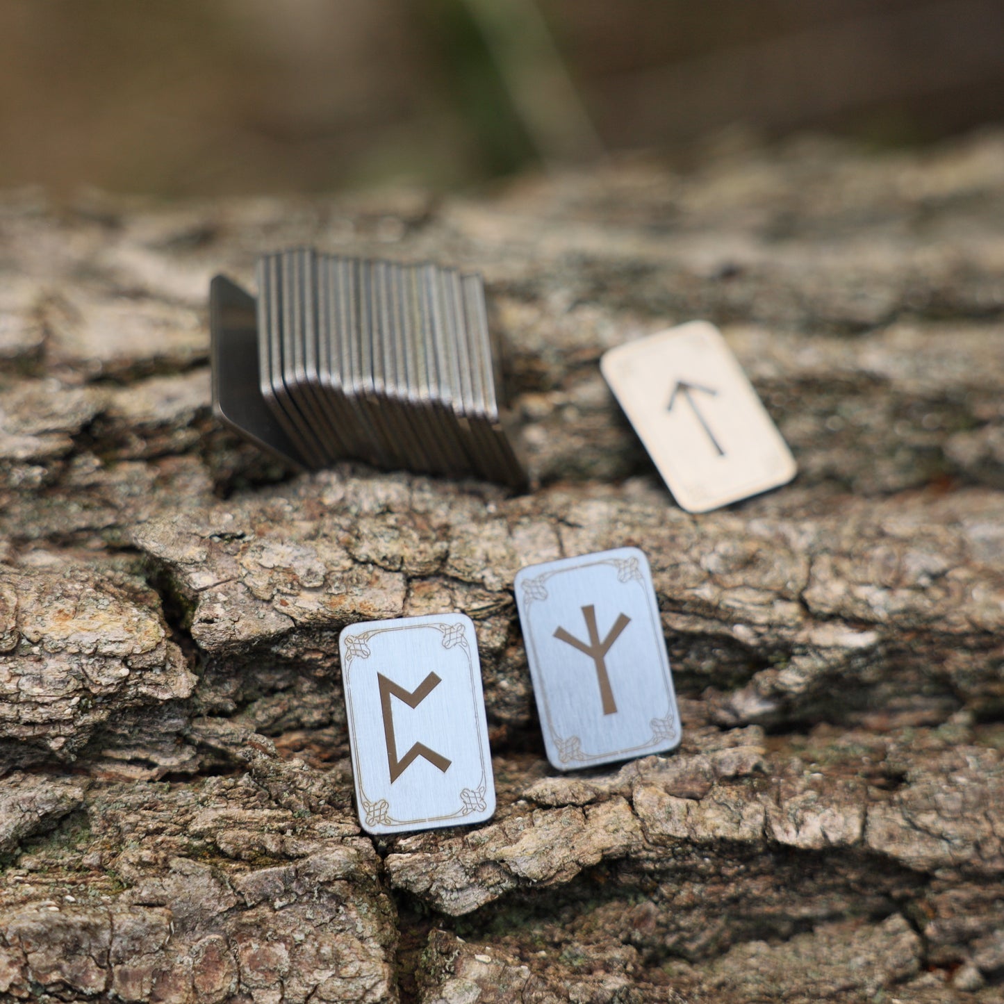 Stainless Steel Runes Set
