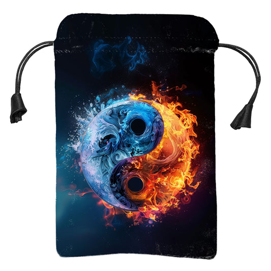 Pouch for Tarot Fire & Water Tao