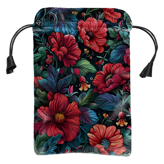 Pouch for Tarot Awesome Flowers