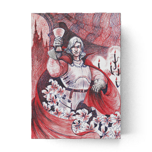 Tarot Box with Print of Bloody Tears Tarot