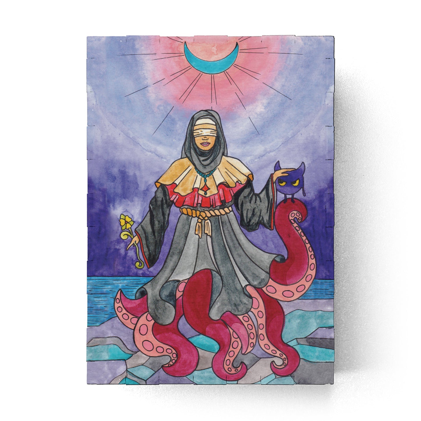 Tarot Box with Print of Sea Witch Tarot