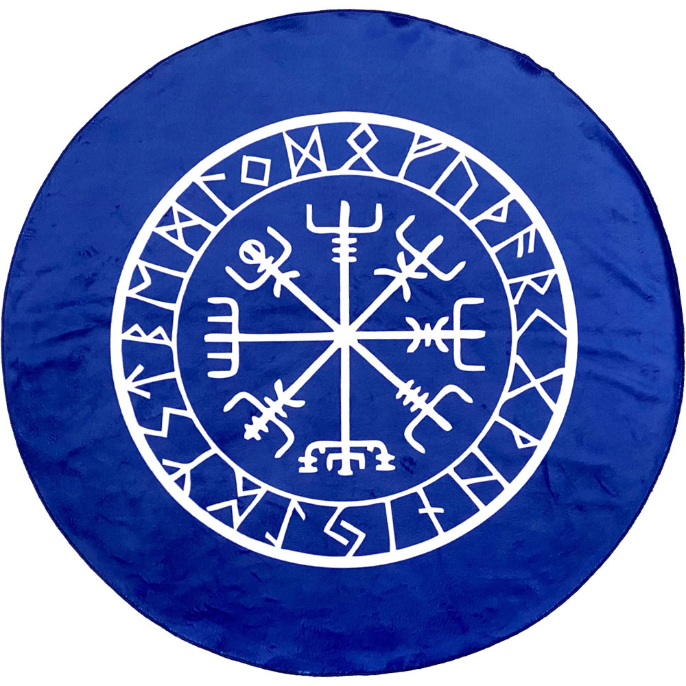 Round Altar Cloth Vegvisir