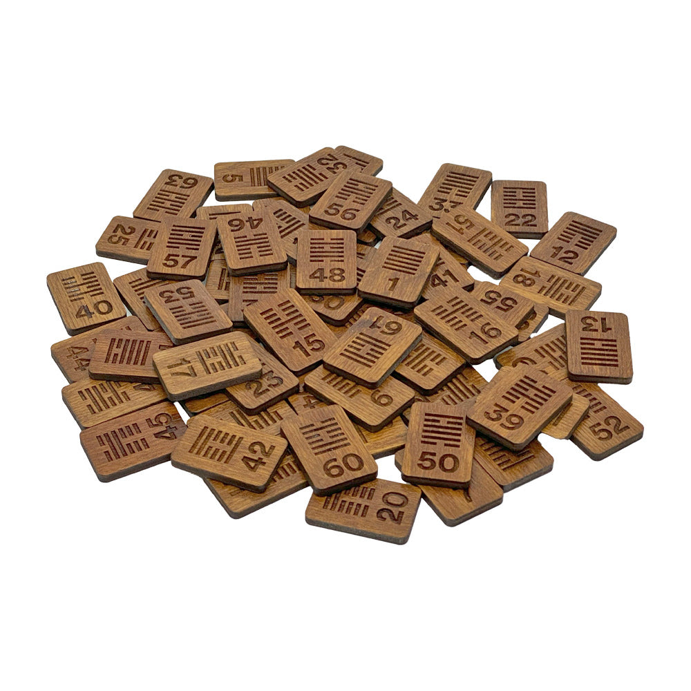 Wooden I Ching Set