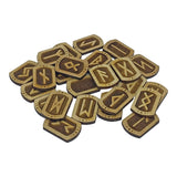 Wooden Runes Light Edition (dark background)