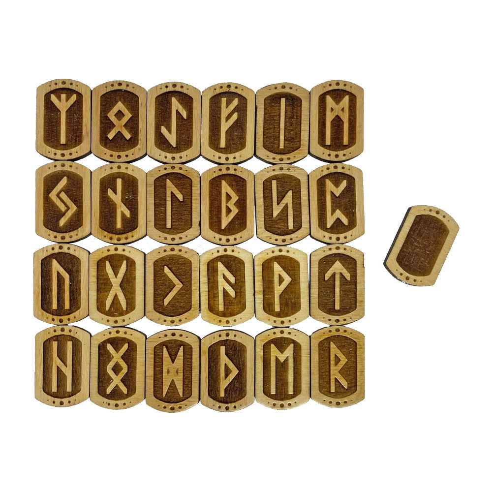 Wooden Runes Light Edition (dark background)