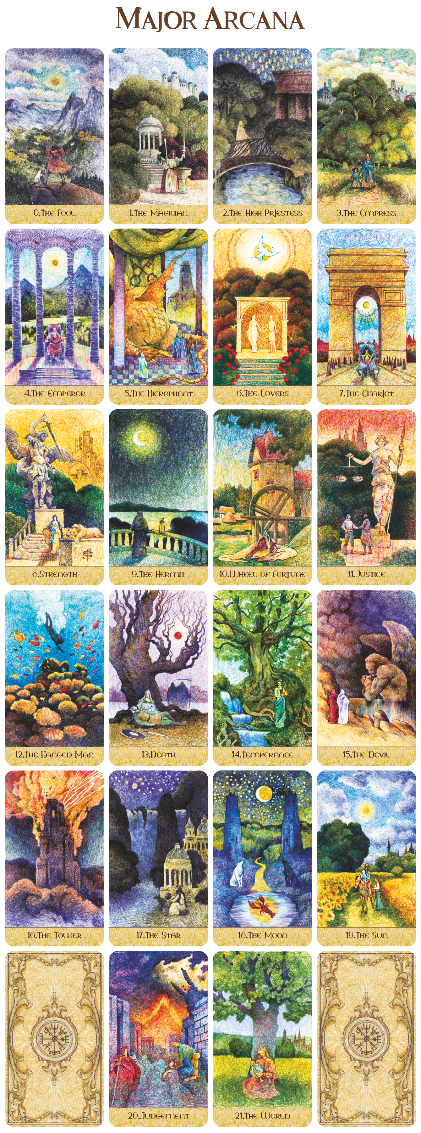 Fantasy Garden Tarot