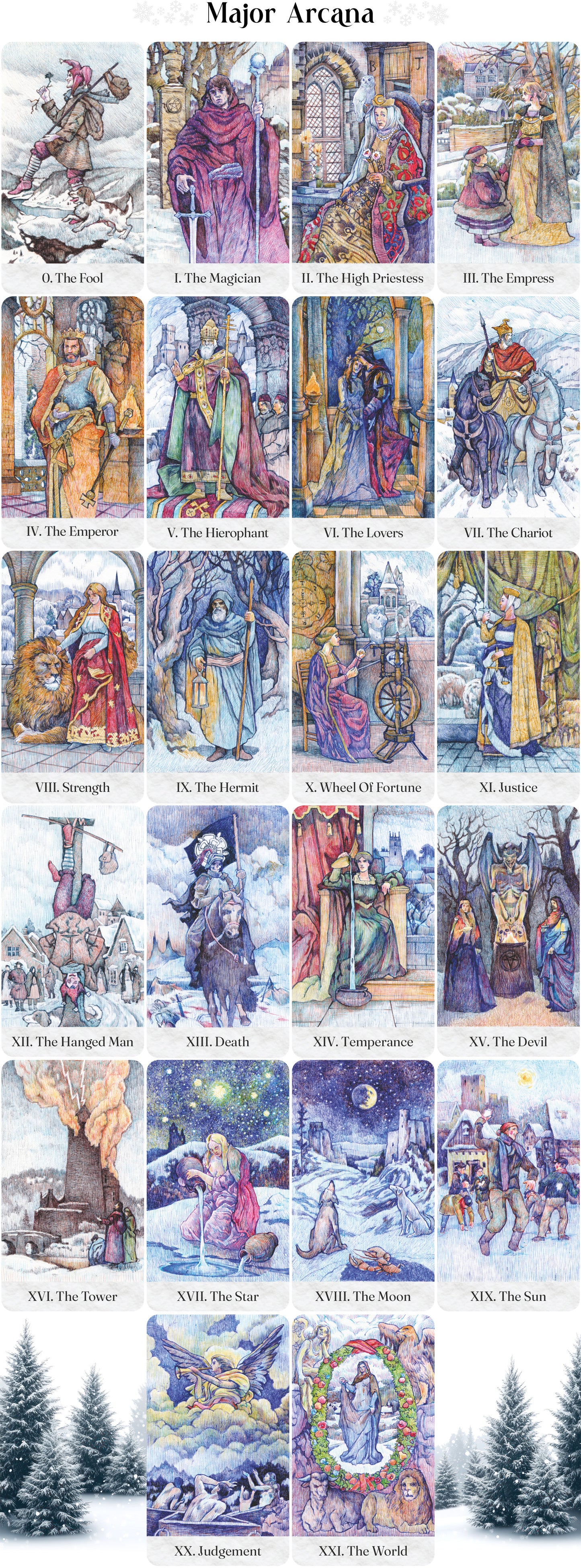 Winter in Carolingia Tarot
