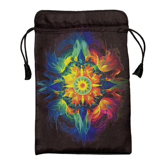 Pouch for Tarot Fantastical Flower