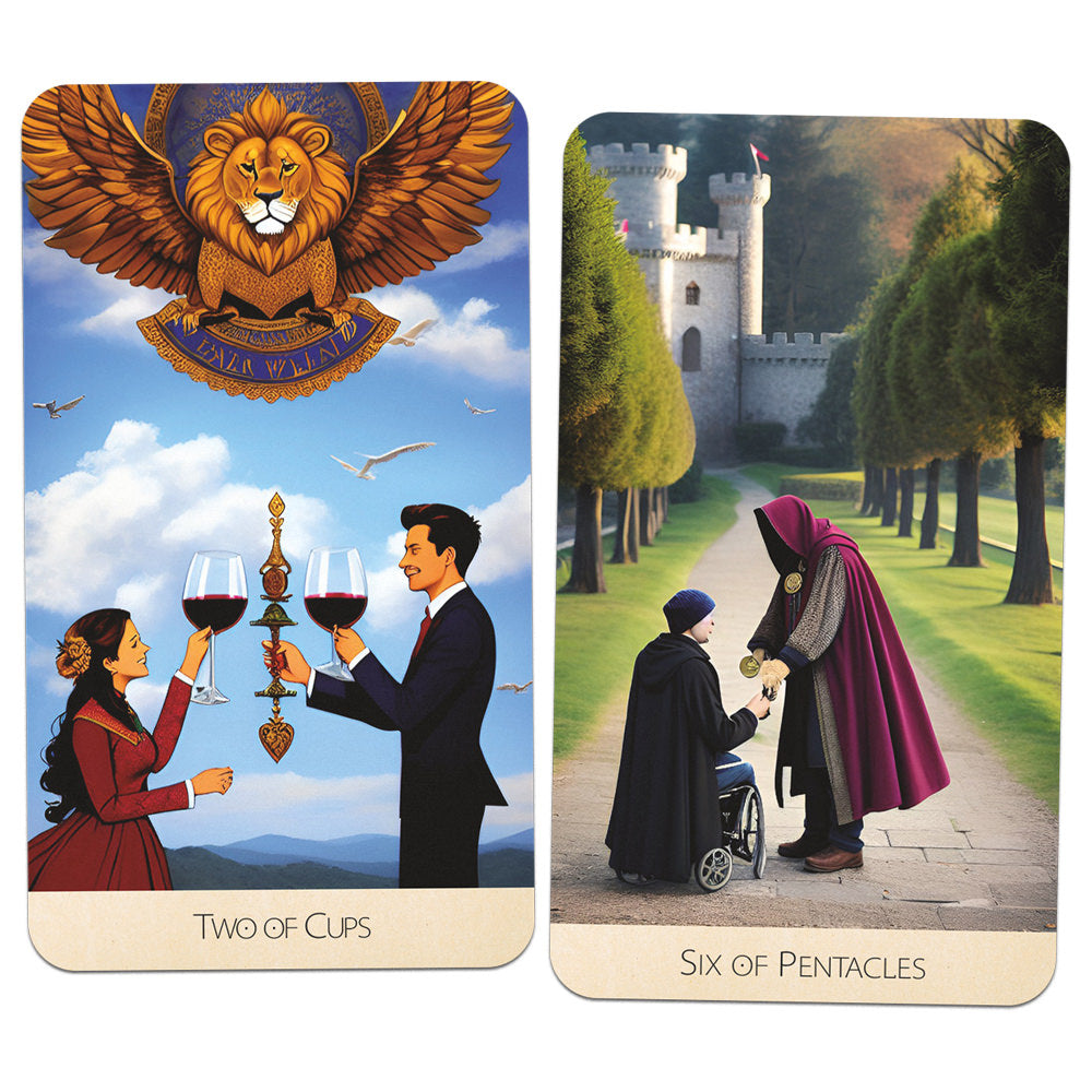 Radiant Whimsical Synthetic Tarot