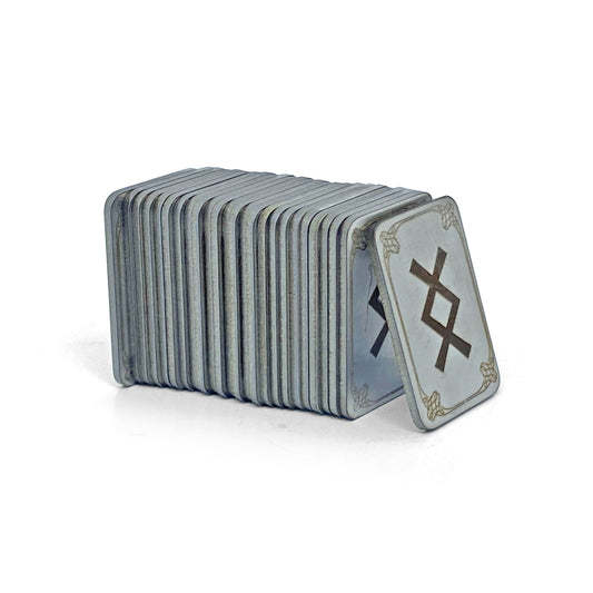 Stainless Steel Runes Set