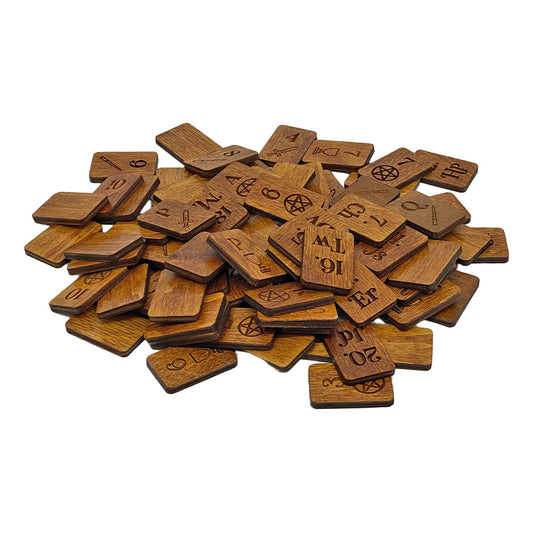 Wooden Tarot Set