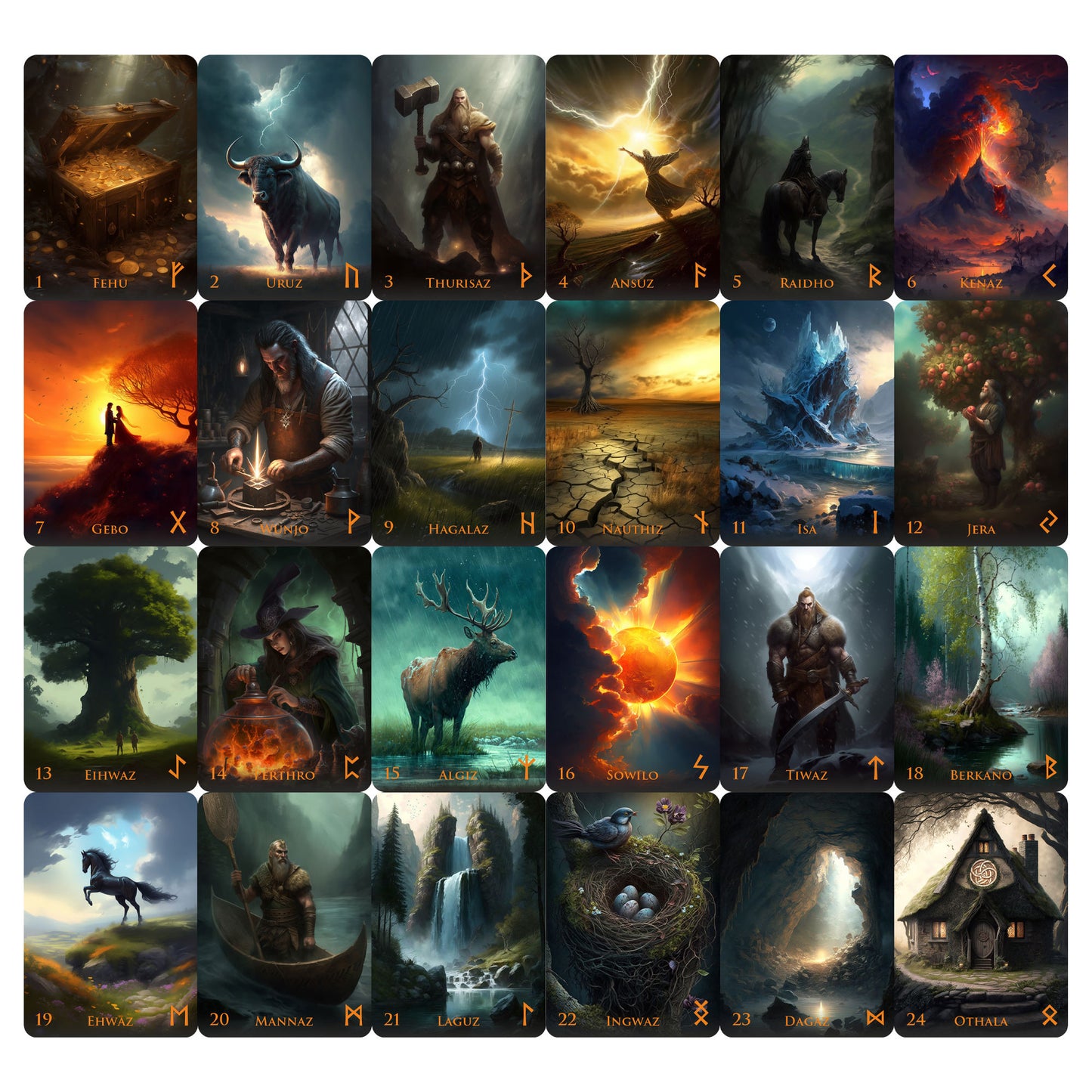 Weird World Runes