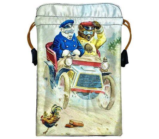 Satin bag for Granny's Postcards Tarot