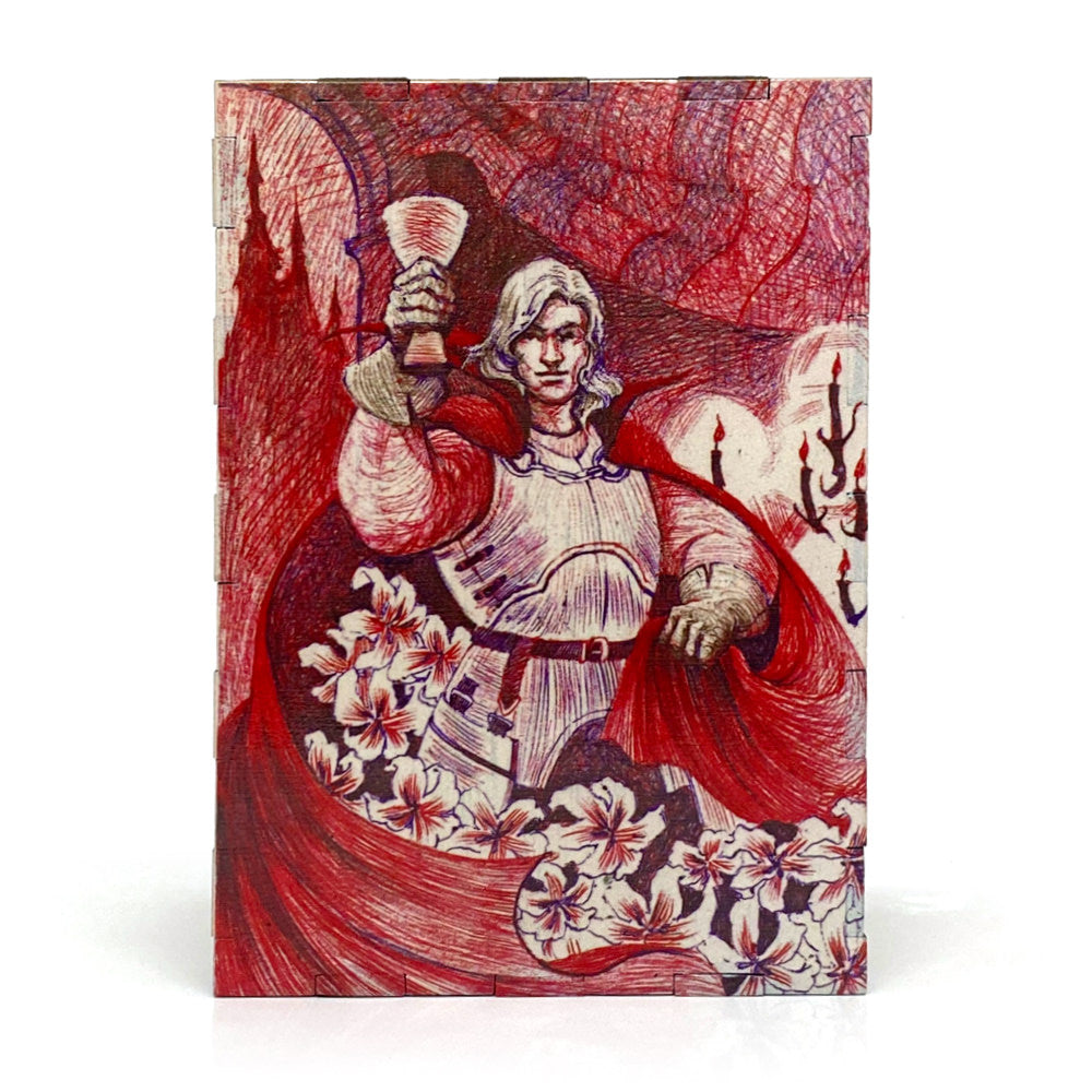 Tarot Box with Print of Bloody Tears Tarot