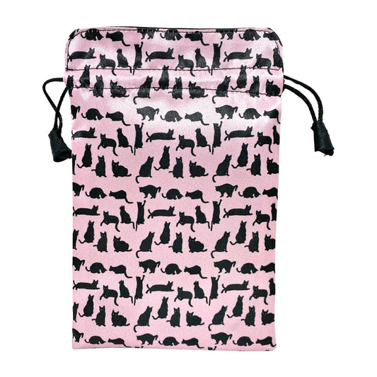 Satin Bag Black cats