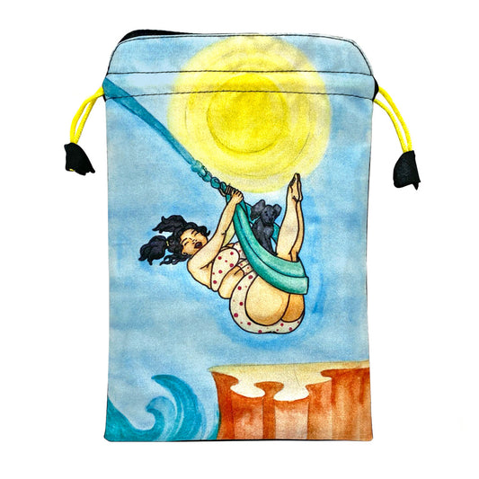 Satin bag for Pin-Up Tarot