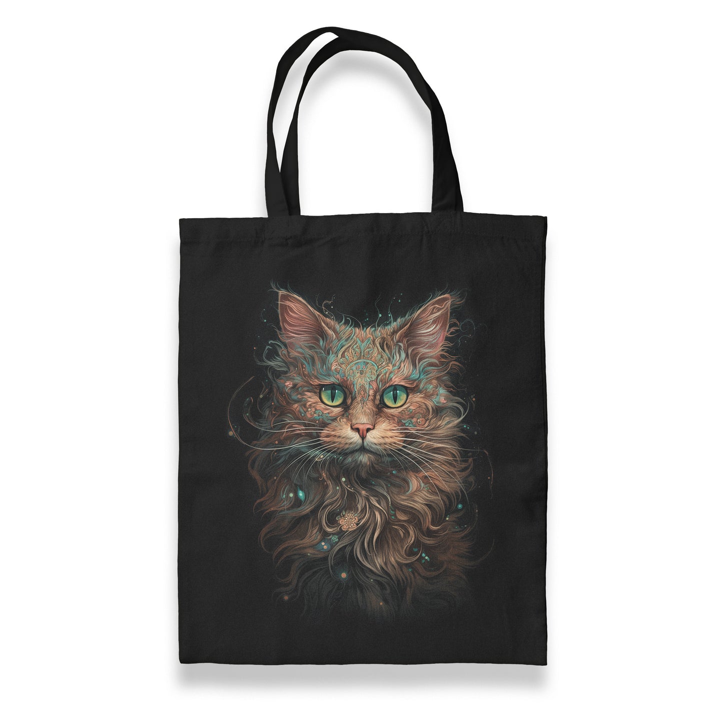 Canvas Tote Red Cat