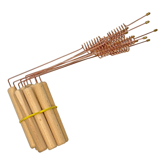 Wholesale Copper Dowsing rods with resonator (20+ pcs)