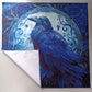 Altar Cloth Blue Crow