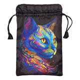 Pouch for Tarot Rainbow Cat