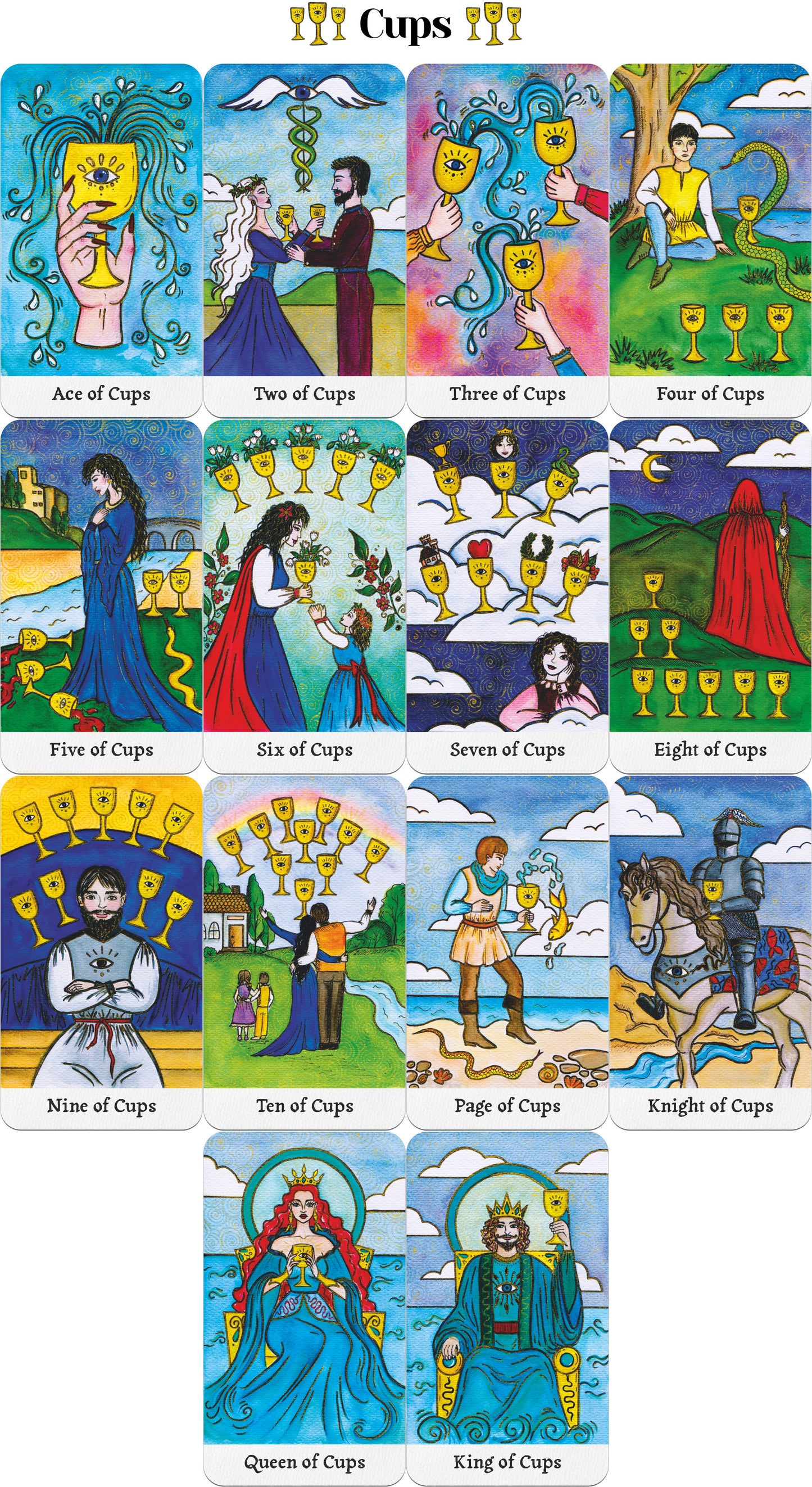 Oculus et Serpentibus Tarot