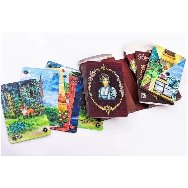 Lenormand-Solitaire Double-Deck Oracle