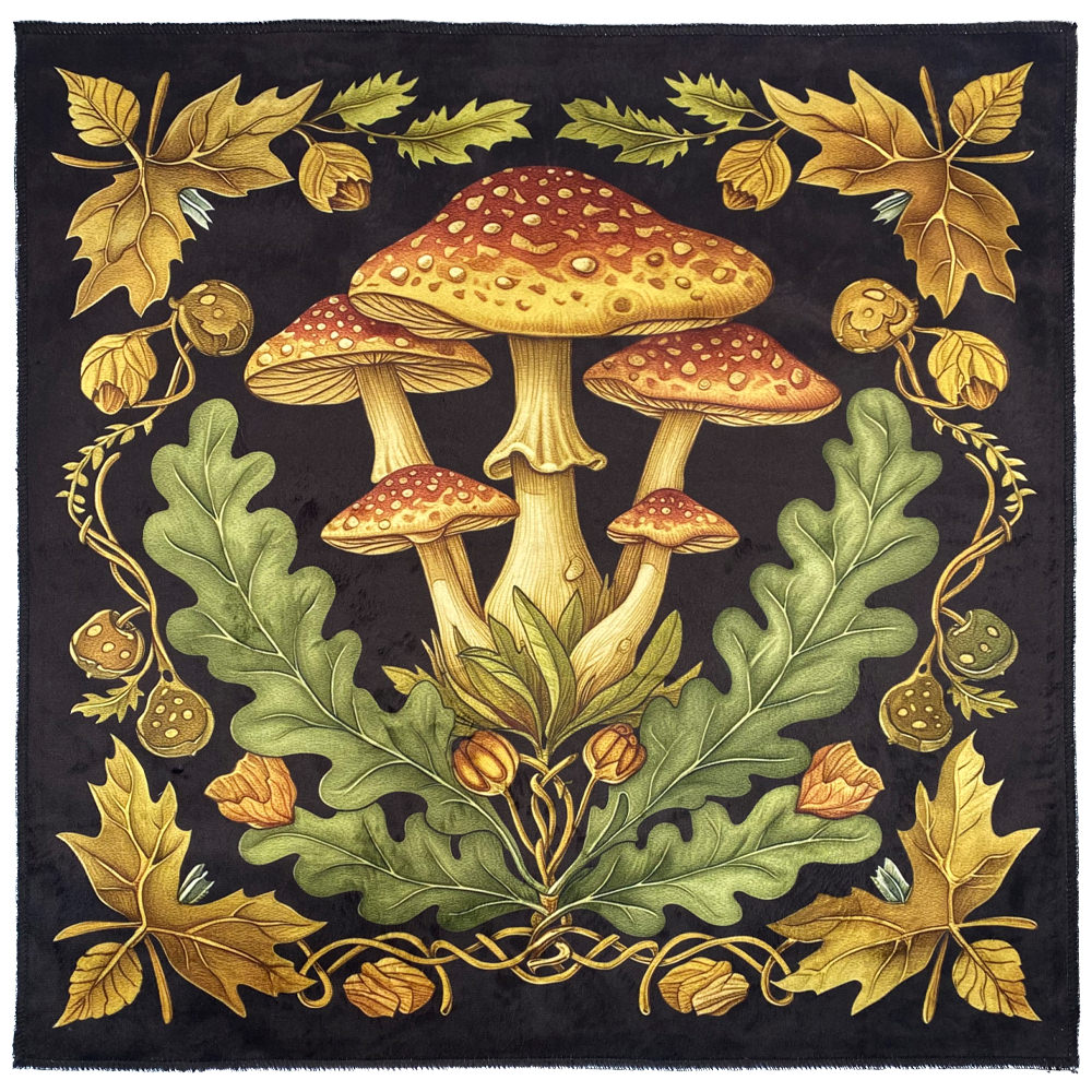 Altar Cloth Mushrooms