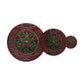 Altar Board Red & Green Pentacle