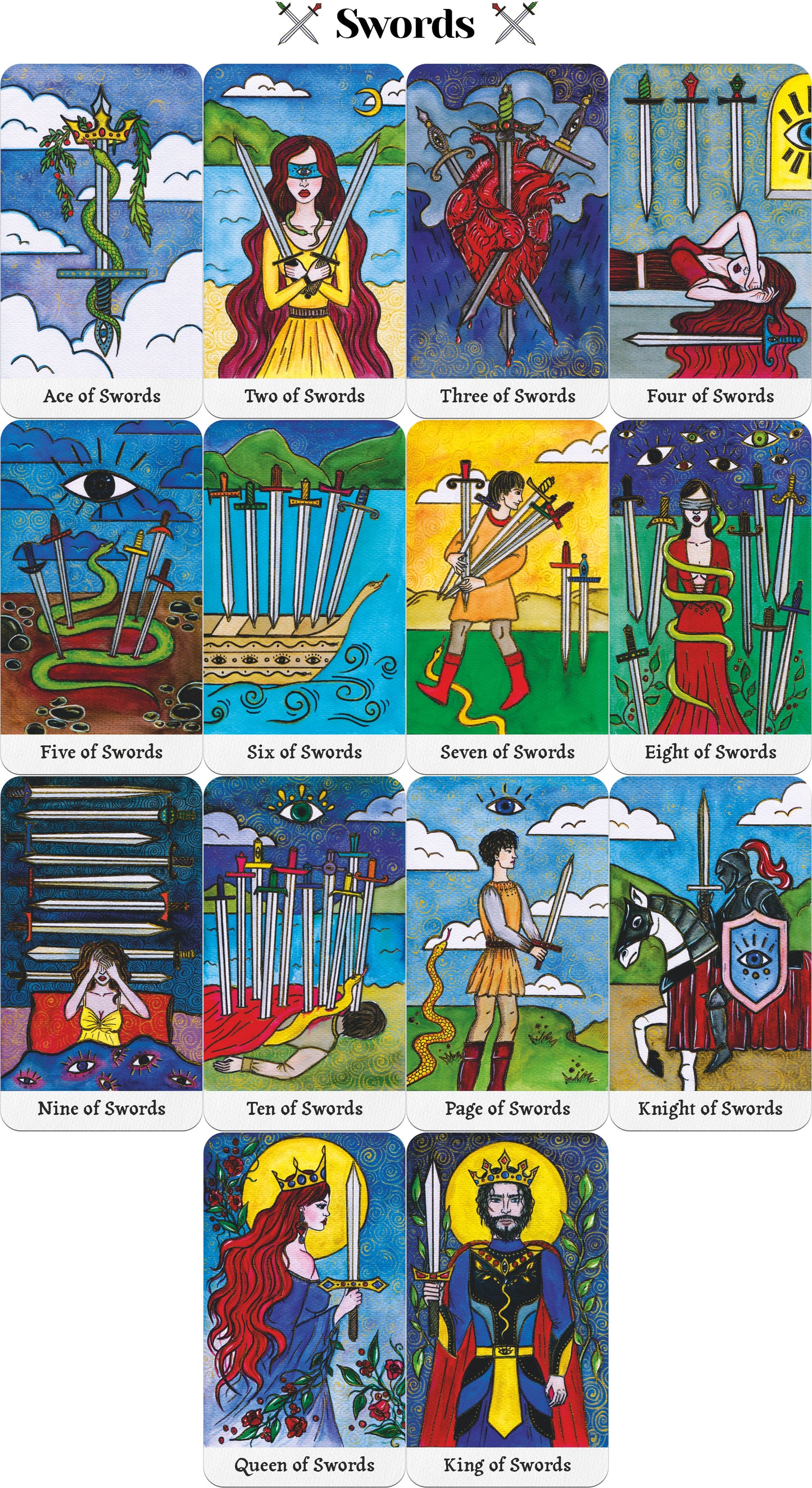 Oculus et Serpentibus Tarot