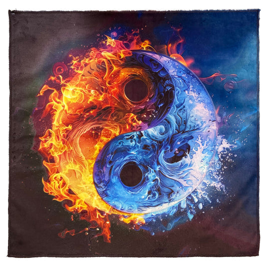 Altar Cloth Yin Yang Fire & Water
