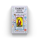 Tarot Quick Answers Deck – Tarot Cards with Meanings, Yes/No Guidance, Beginner Friendly