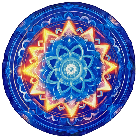 Round Cloth for Weird World Tarot - Mandala